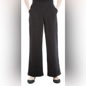 New Max Studio Medium Black Wide Leg Pants